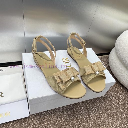 J'ADIOR tassel woven women's shoes Dior 2024 spring/summer fashion show new Adiorble women'somkj0vwc - Image 4