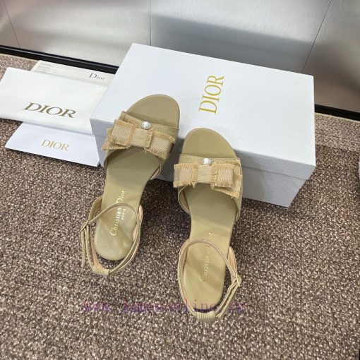 J'ADIOR tassel woven women's shoes Dior 2024 spring/summer fashion show new Adiorble women'somkj0vwc - Image 5