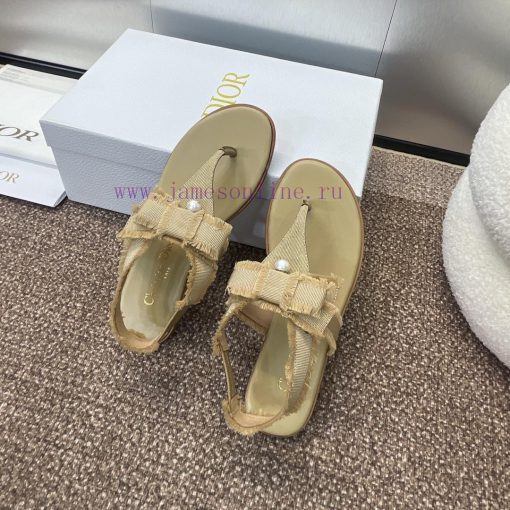 J'ADIOR tassel woven women's shoes Dior 2024 spring/summer fashion show new Adiorble flip flqqknnwhf - Image 5