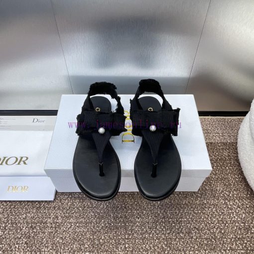 J'ADIOR tassel woven women's shoes Dior 2024 spring/summer fashion show new Adiorble flip fl5zknxiiw