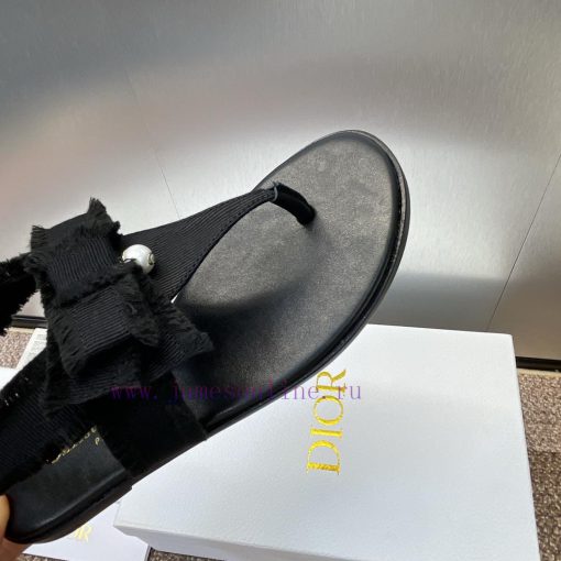 J'ADIOR tassel woven women's shoes Dior 2024 spring/summer fashion show new Adiorble flip fl5zknxiiw - Image 8