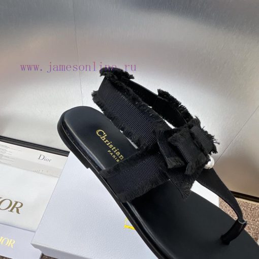 J'ADIOR tassel woven women's shoes Dior 2024 spring/summer fashion show new Adiorble flip fl5zknxiiw - Image 9