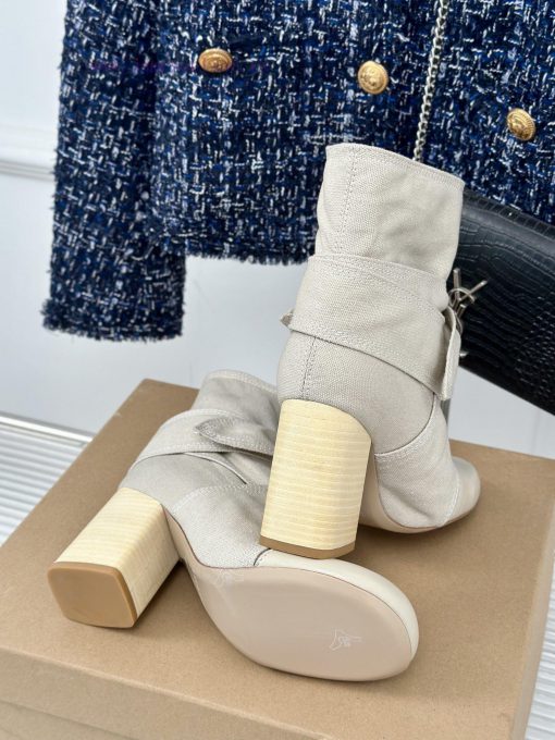 New autumn and winter products from niche brand Lemaire 24SRetro bow thick heel bootsMinimalckk9ek7z - Image 10