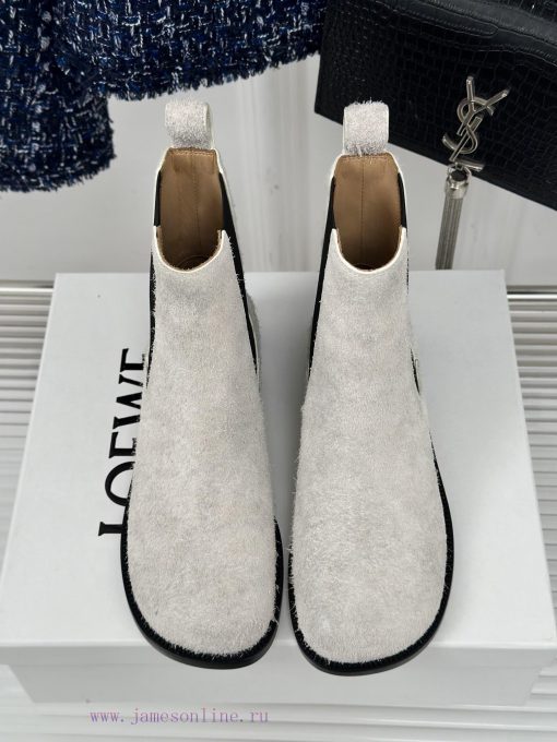 Loewe | Loewe 24S Early Autumn New Short BootsCrazy Grass Planting Simple Design Feels clean73sifhpu - Image 7