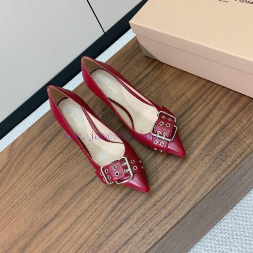 Gianvit Ross leather button up single shoes are a blessing for those who love high heels, peq0bkr7y8 - Image 5