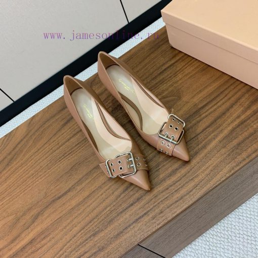 Gianvit Ross leather button up single shoes are a blessing for those who love high heels, peg8bno2q9 - Image 5