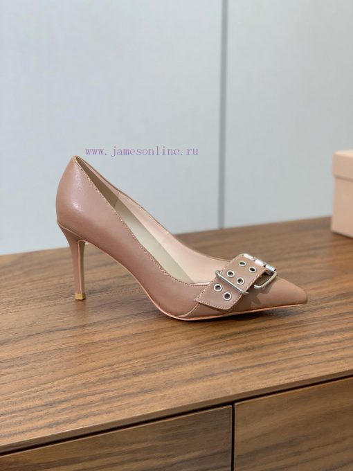 Gianvit Ross leather button up single shoes are a blessing for those who love high heels, peg8bno2q9 - Image 6