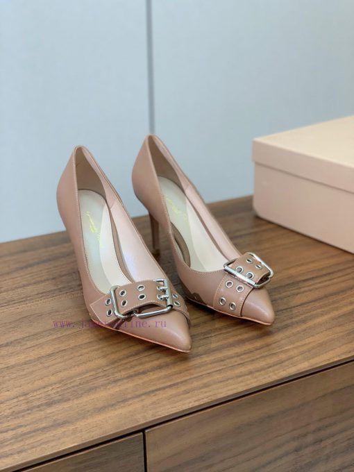 Gianvit Ross leather button up single shoes are a blessing for those who love high heels, peg8bno2q9 - Image 7