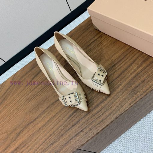 Gianvit Ross leather button up single shoes are a blessing for those who love high heels, peafvegfoo - Image 5