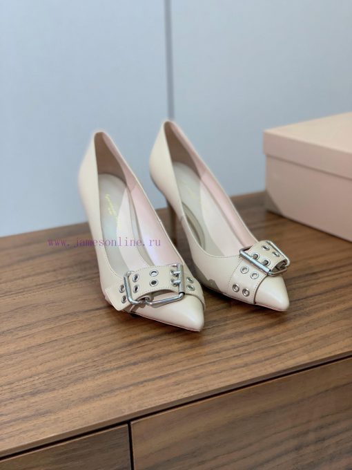 Gianvit Ross leather button up single shoes are a blessing for those who love high heels, peafvegfoo - Image 7