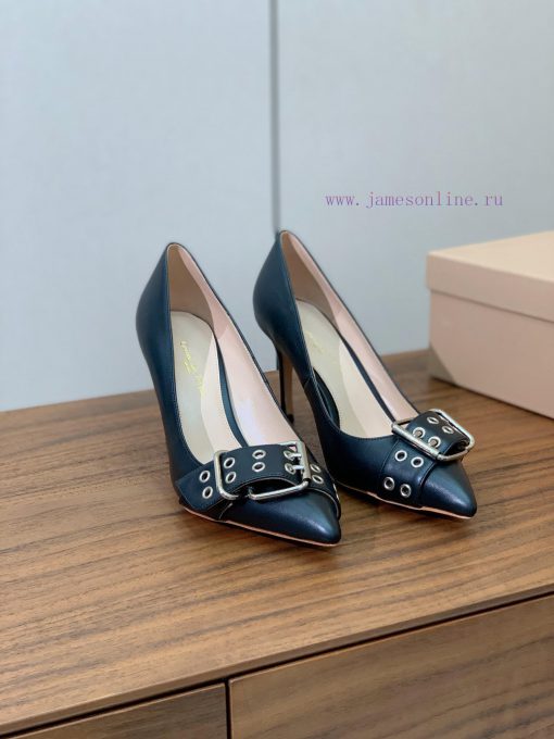 Gianvit Ross leather button up single shoes are a blessing for those who love high heels, pe8ymm6ka2 - Image 7