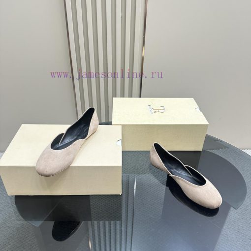 The row2024 new niche French Mary Jane single shoes Le Fu shoes single shoes women's genuinehbfes0lo - Image 7