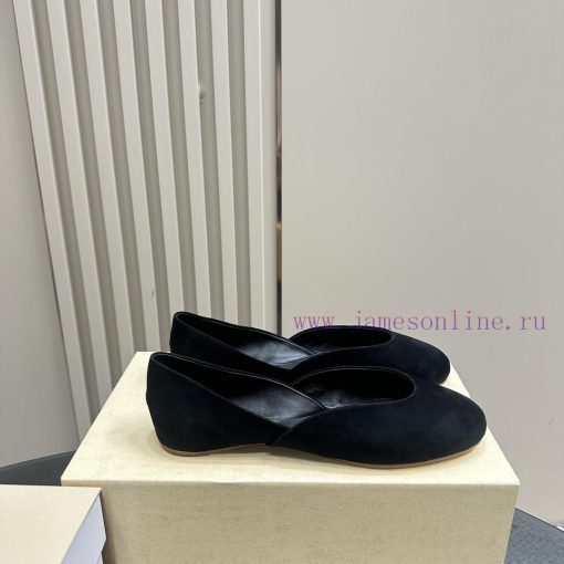 The row2024 new niche French Mary Jane single shoes Le Fu shoes single shoes women's genuinezsugzcxb - Image 6
