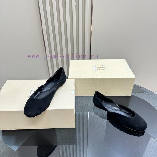 The row2024 new niche French Mary Jane single shoes Le Fu shoes single shoes women's genuinezsugzcxb - Image 7