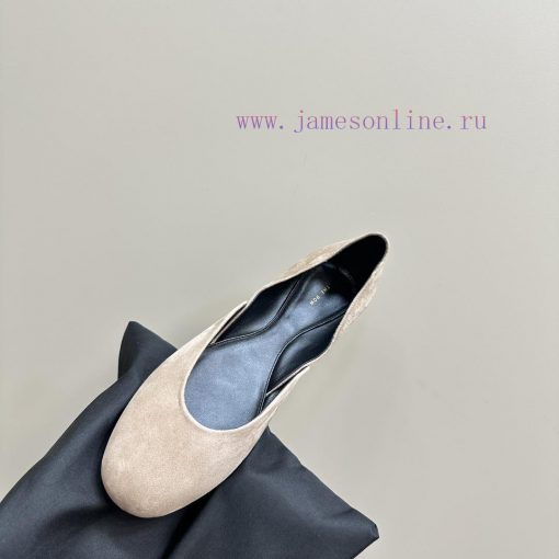 The row2024 new niche French Mary Jane single shoes Le Fu shoes single shoes women's genuinehbfes0lo - Image 9