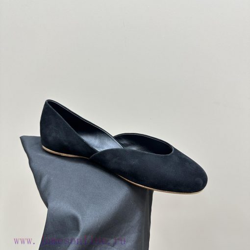 The row2024 new niche French Mary Jane single shoes Le Fu shoes single shoes women's genuinezsugzcxb - Image 8