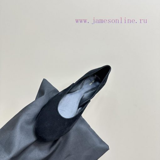 The row2024 new niche French Mary Jane single shoes Le Fu shoes single shoes women's genuinezsugzcxb - Image 9