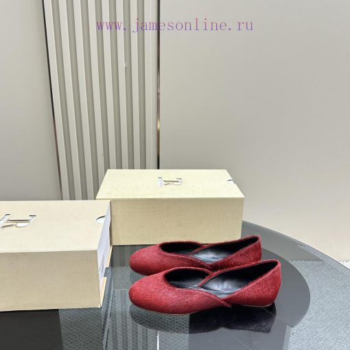 The row2024 new niche French Mary Jane single shoes Le Fu shoes single shoes women's genuinei8sj3p9z - Image 2