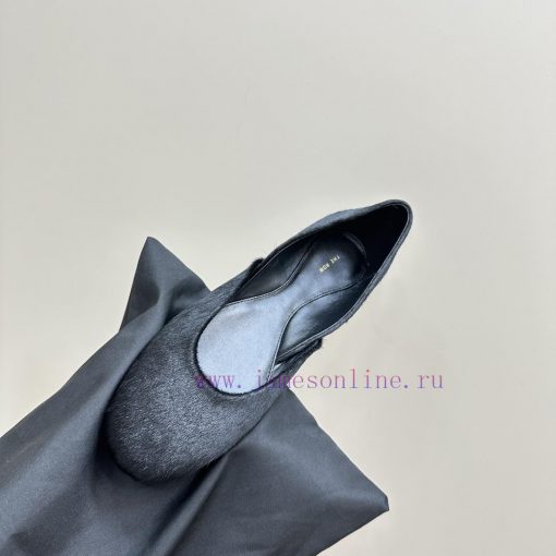The row2024 new niche French Mary Jane single shoes Le Fu shoes single shoes women's genuine8p51m3s0 - Image 9