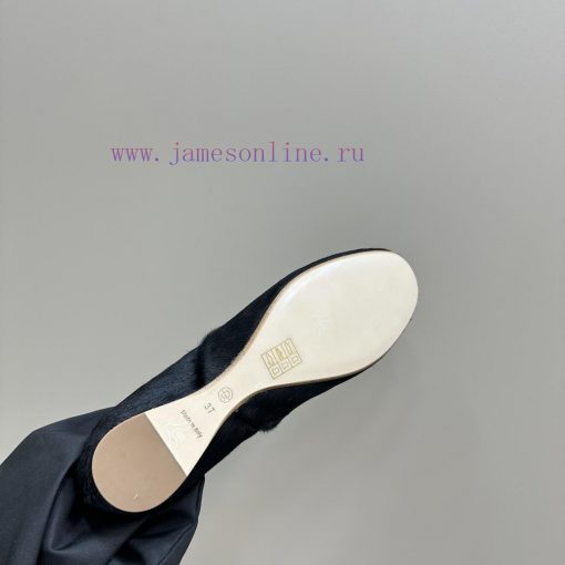 The row2024 new niche French Mary Jane single shoes Le Fu shoes single shoes women's genuine8p51m3s0 - Image 10