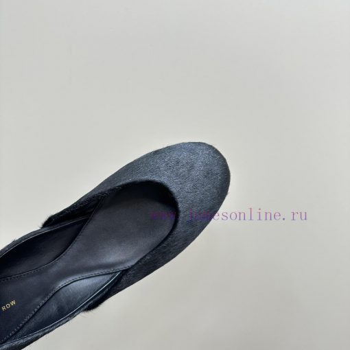 The row2024 new niche French Mary Jane single shoes Le Fu shoes single shoes women's genuine8p51m3s0 - Image 11