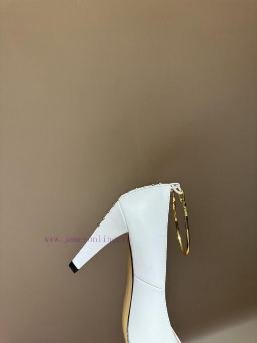 The mostFendi 24ss Fendi Series Double FF Square Head High Heel SandalsFeaturing a tapered ti5rxucpj - Image 8