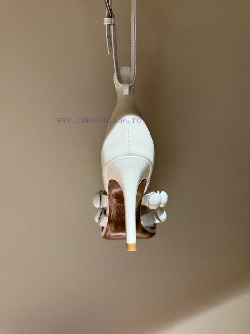 The mostALAIA24 Spring/Summer New Round Headed Straw High Heels Thanks toHe has a backgroundnizc83u2 - Image 7