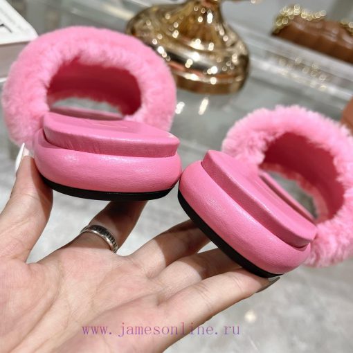 24 new Miumi * ss autumn and winter flat wool slippersTop tier—————————Zp development miumiujnk22he5 - Image 10