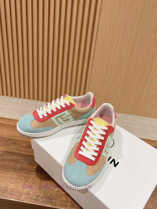 The Balmain couple's casual sports shoes are made with innovative stitching technology, creayv5p7y9n - Image 5
