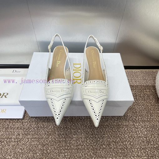 Dior 2024 Spring/Summer Boy-D with punched block style pointed high-heeled women's sandals, s8tmp0w3 - Image 2
