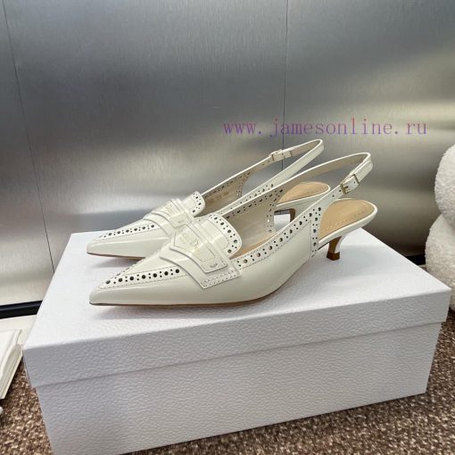 Dior 2024 Spring/Summer Boy-D with punched block style pointed high-heeled women's sandals, s8tmp0w3 - Image 6