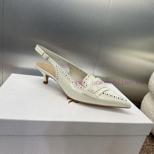 Dior 2024 Spring/Summer Boy-D with punched block style pointed high-heeled women's sandals, s8tmp0w3 - Image 7