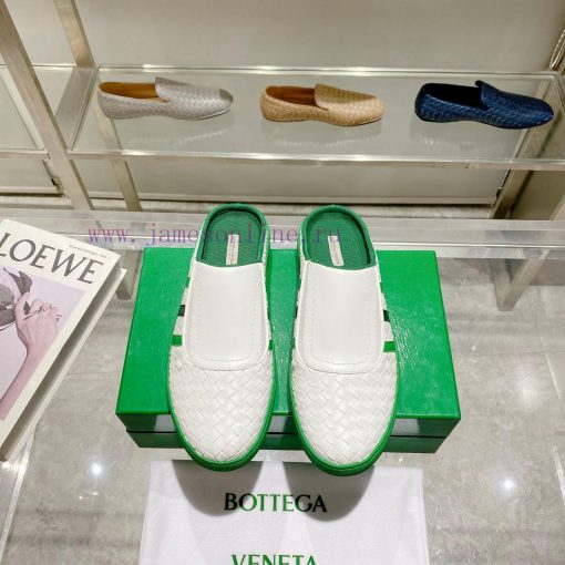 The original development of BottegaVeneta Bottega Family Knitted Half Slippers, the new supeci1ka8vi