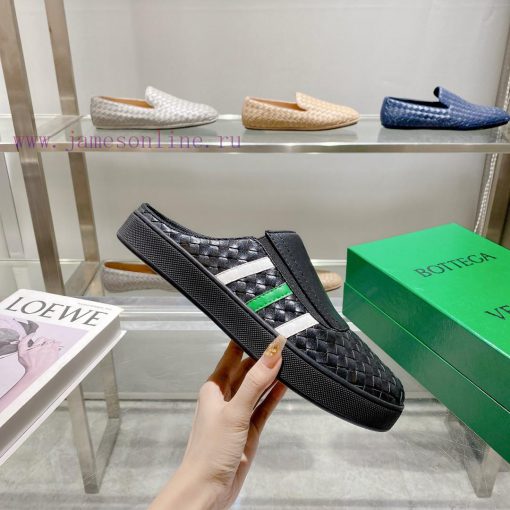 The original development of BottegaVeneta Bottega Family Knitted Half Slippers, the new supeq9q5vgig - Image 6