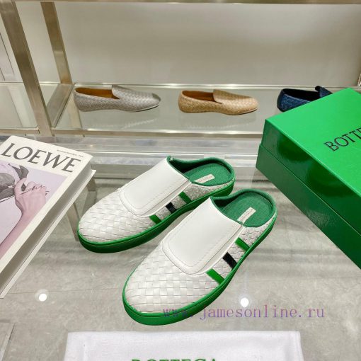 The original development of BottegaVeneta Bottega Family Knitted Half Slippers, the new supeci1ka8vi - Image 3