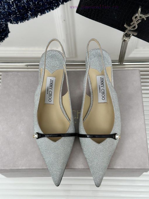 Jimmy Choo | Jay Chou's Classic Pearl High Heels CollectionOur JC family always maintains sukti5b6je - Image 5