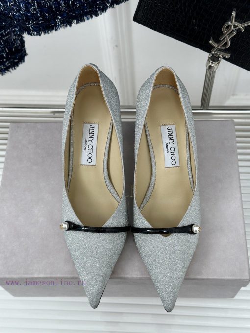 Jimmy Choo | Jay Chou's Classic Pearl High Heels CollectionOur JC family always maintains suesubq2we - Image 5
