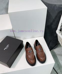 Top quality PRADA 24ss autumn and winter sponge cake thick sole retro rubbing classic triangjqd8m7i3