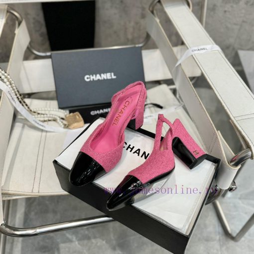 Purchasing Chanel Classic Slingback Empty Sandals with High Heels EditionI have been making wd7g3d4e - Image 5