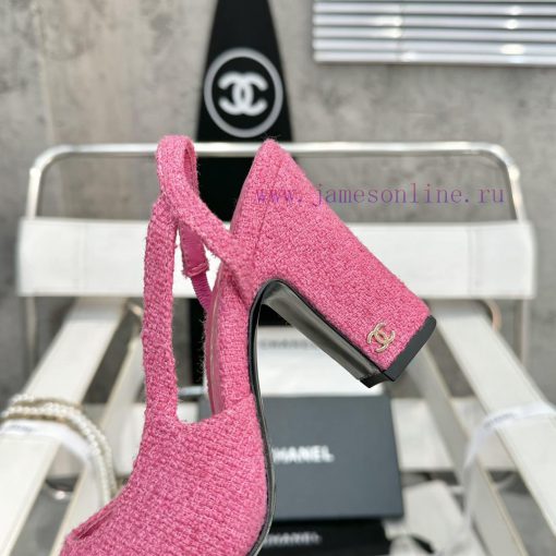 Purchasing Chanel Classic Slingback Empty Sandals with High Heels EditionI have been making wd7g3d4e - Image 6
