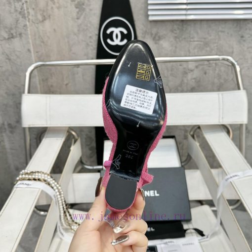 Purchasing Chanel Classic Slingback Empty Sandals with High Heels EditionI have been making wd7g3d4e - Image 9