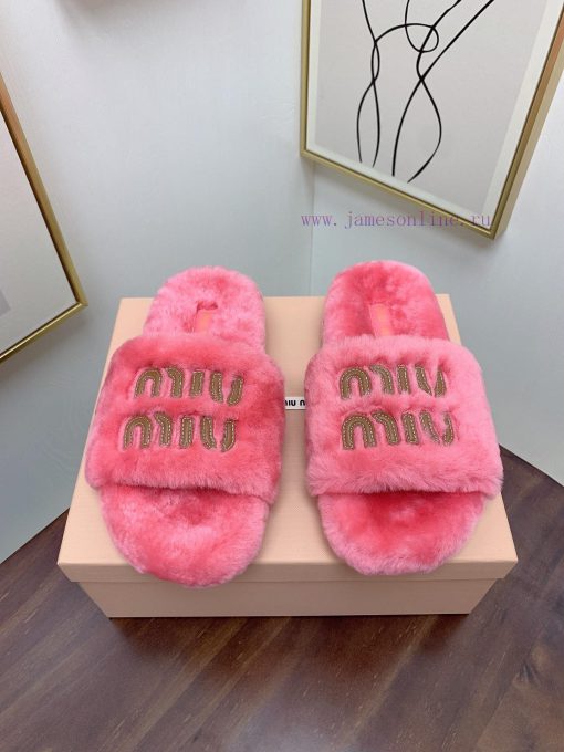 Miumiu Top2024 Autumn/Winter Trendy Mao Tuo 11 Mold Breaks the Market with All European and g9oqqn0p - Image 6