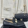 Chanel | Chanel Classic Double C GoldFour Leaf Clover Gold Coin Le Fu Shoes Single ShoesLe Fz9ehdqrd