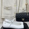 Chanel | Chanel 24P Autumn/Winter New Product ShowMary Jane shoes with thick heels in a sing7xc7wn9g