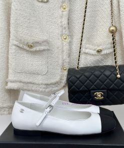 Chanel | Chanel 24P Autumn/Winter New Product ShowMary Jane shoes with thick heels in a sing7xc7wn9g