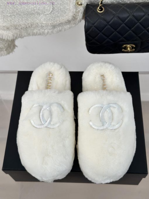 Chanel | Chanel Classic Large Pair C Hairy Half SlippersThe "First to Wear" series of walkin1nna062i - Image 5