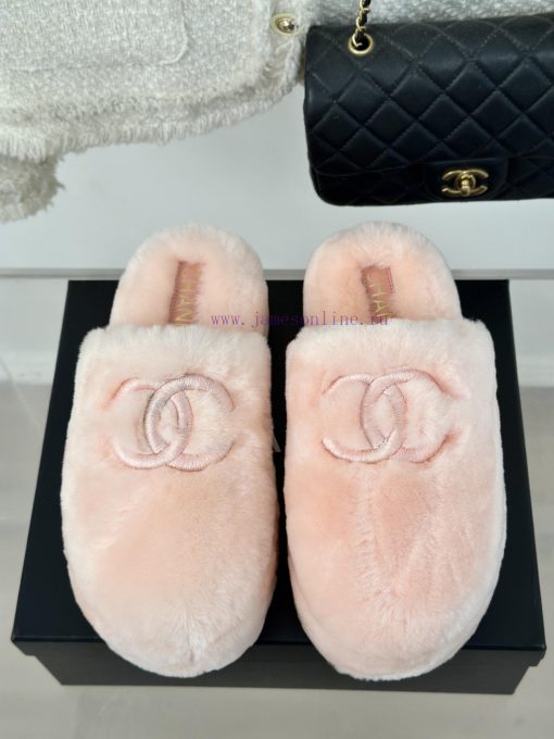 Chanel | Chanel Classic Large Pair C Hairy Half SlippersThe "First to Wear" series of walkin9bzlx5tm - Image 5