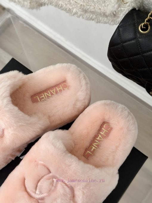 Chanel | Chanel Classic Large Pair C Hairy Half SlippersThe "First to Wear" series of walkin9bzlx5tm - Image 9