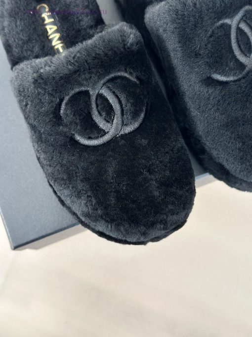 Chanel | Chanel Classic Large Pair C Hairy Half SlippersThe "First to Wear" series of walkinyyh26hwv - Image 8