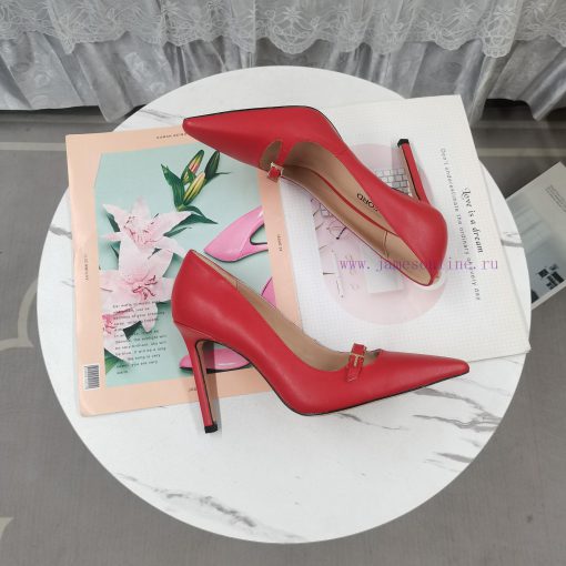 New Top Top TOM FORD2024 official website synchronized new belt buckle square toe high-heeley5xfj4zv - Image 4